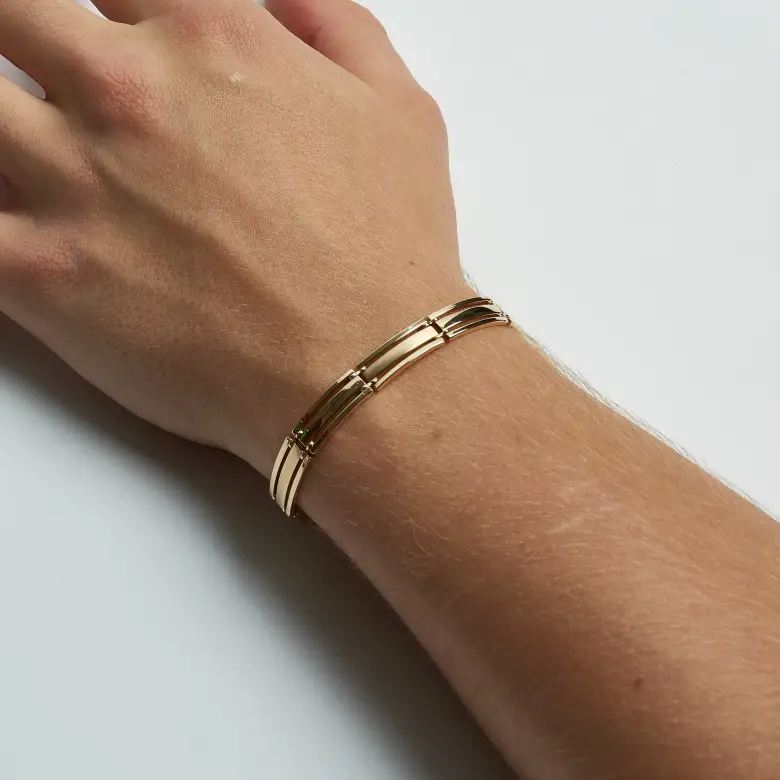 Bransoletka męska złota Bransoletka męska złota